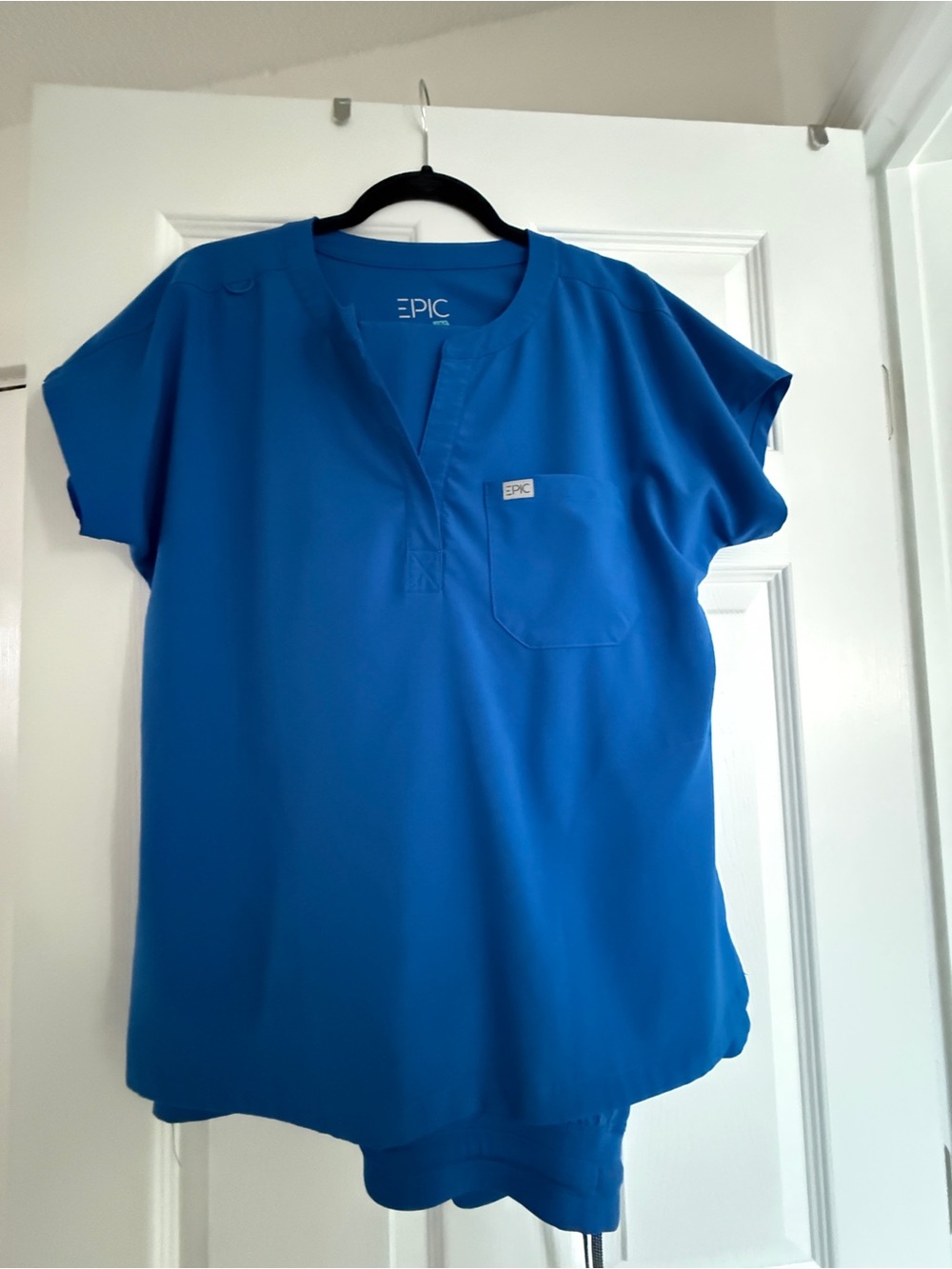 EPIC Royal Blue Medical Scrub set
